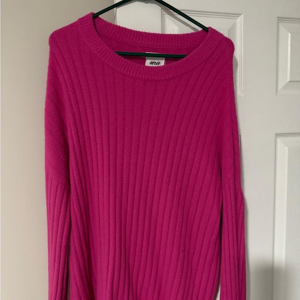 aerie cozy ribbed sweater